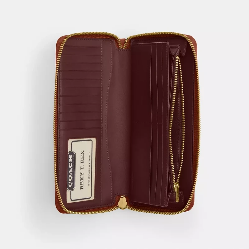 Essential Continental Wallet In Signature Canvas