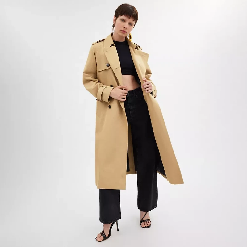 Relaxed Trench Coat