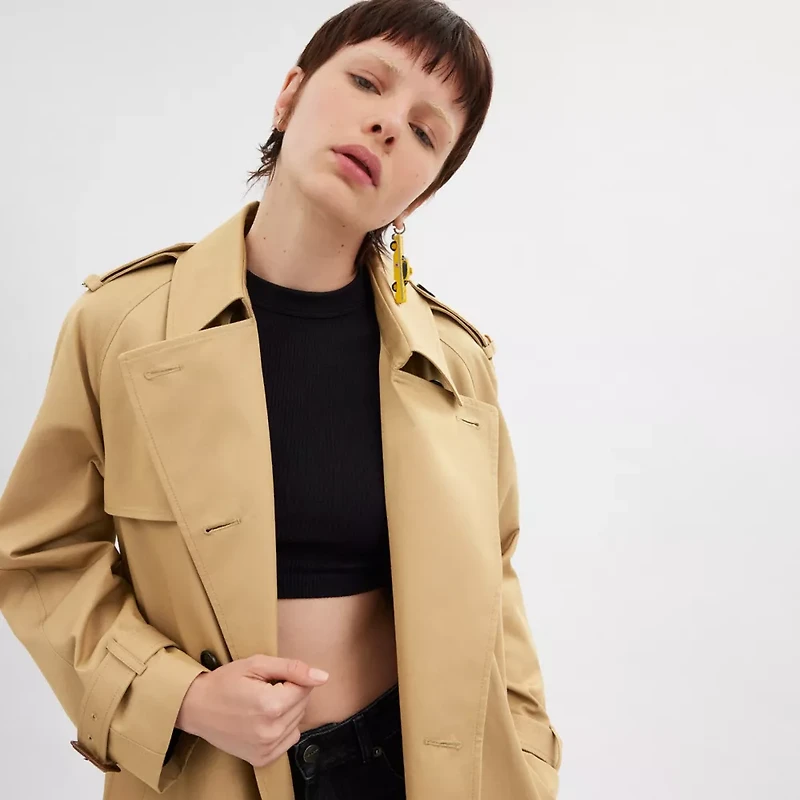 Relaxed Trench Coat