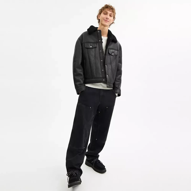 Shearling Trucker Jacket