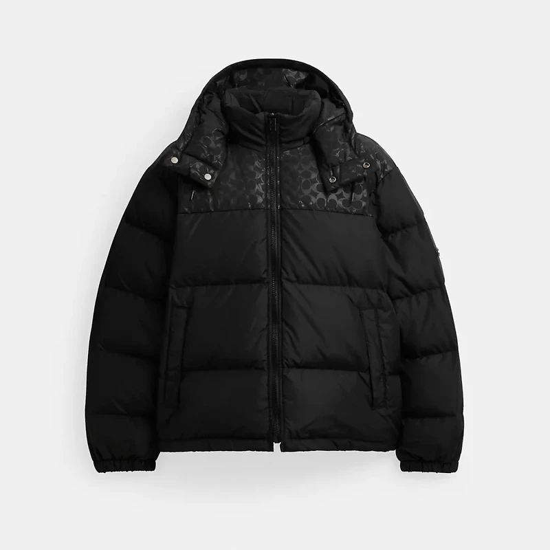 Down Puffer Jacket Recycled Polyester