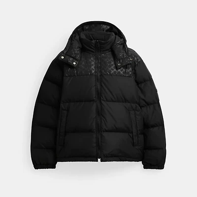 Down Puffer Jacket Recycled Polyester