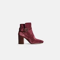 Restored Delaney Signature Buckle Heel Bootie