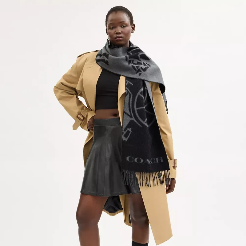 Horse And Carriage Cashmere Muffler