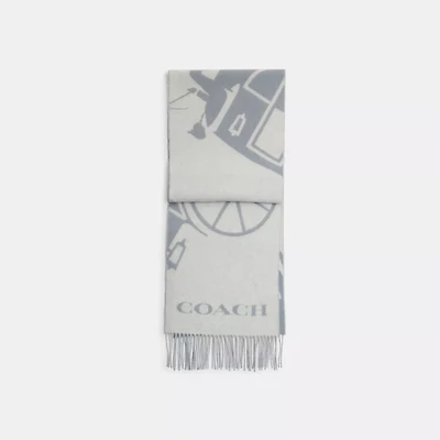 Horse And Carriage Cashmere Muffler