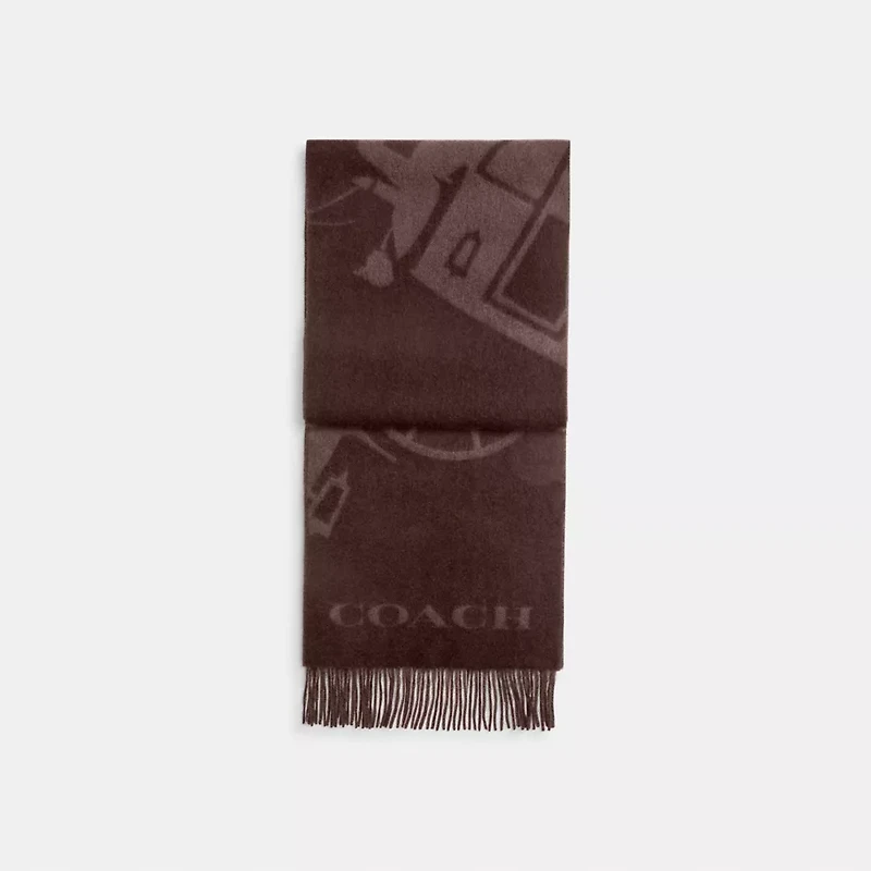 Horse And Carriage Cashmere Muffler
