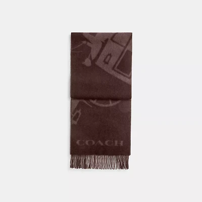 Horse And Carriage Cashmere Muffler