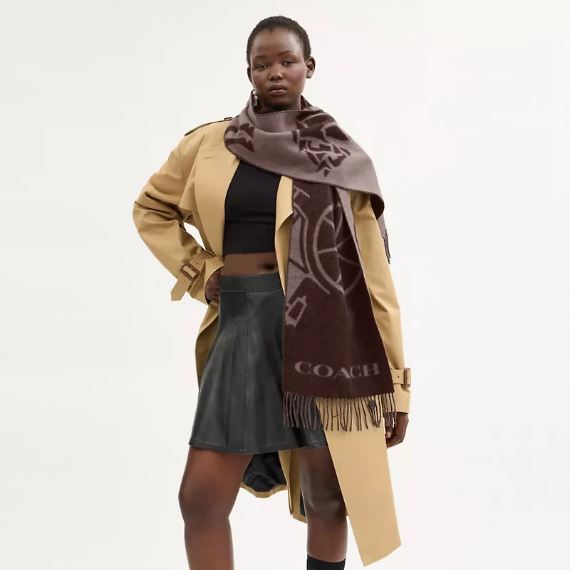 Horse And Carriage Cashmere Muffler