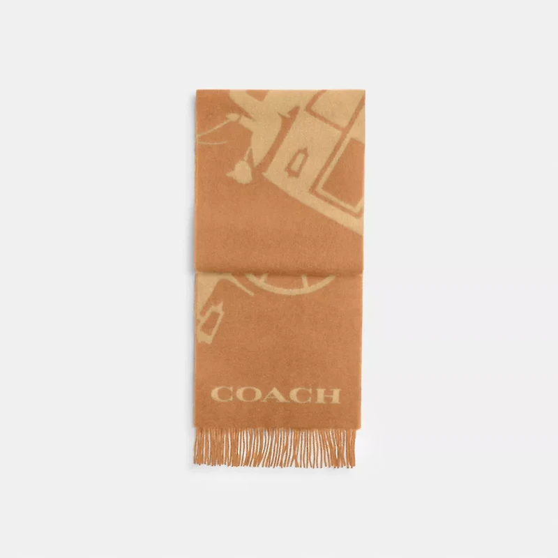 Horse And Carriage Cashmere Muffler