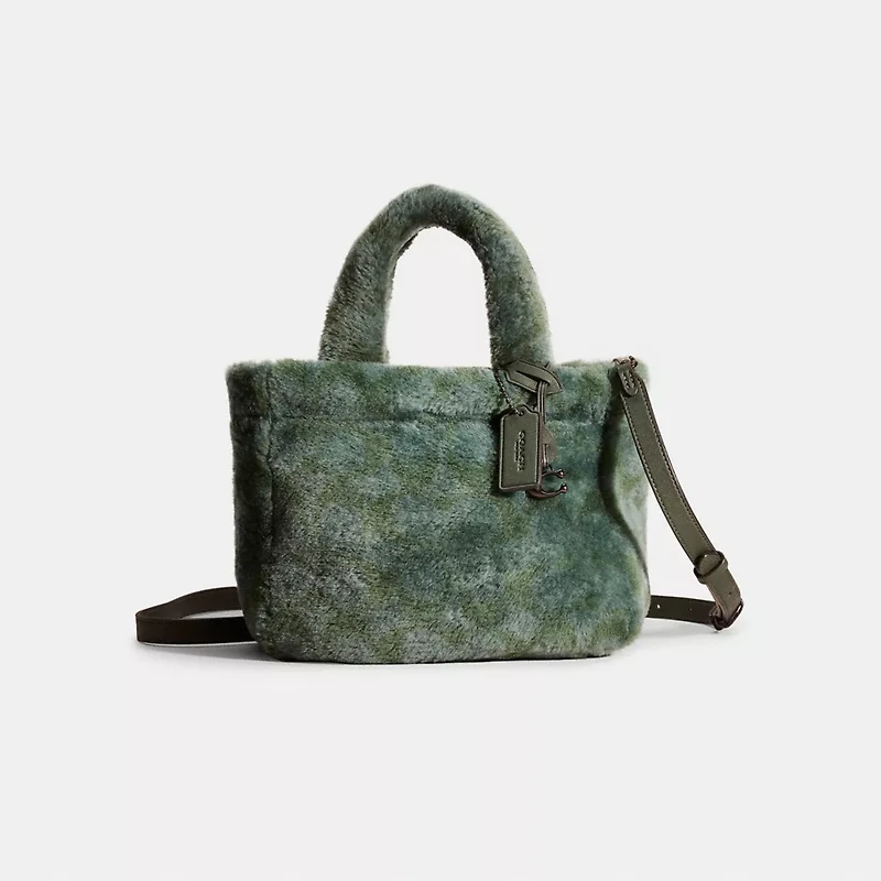 Restored Tote 22 In Signature Shearling