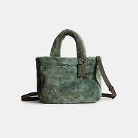 Restored Tote 22 In Signature Shearling
