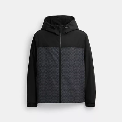 Signature Full Zip Windbreaker Recycled Polyester