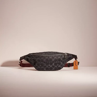 Restored Charter Belt Bag 7 In Signature Denim