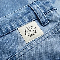 Cargo Pants With Wavy Wash