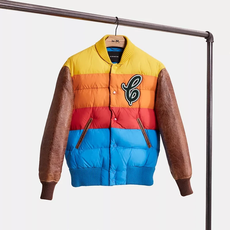 Restored Hybrid Varsity Jacket
