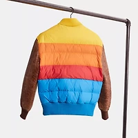Restored Hybrid Varsity Jacket