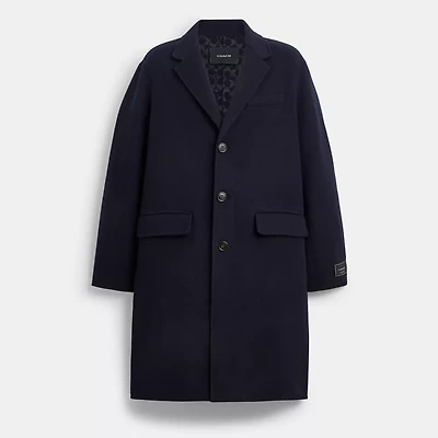 Double Faced Wool Coat