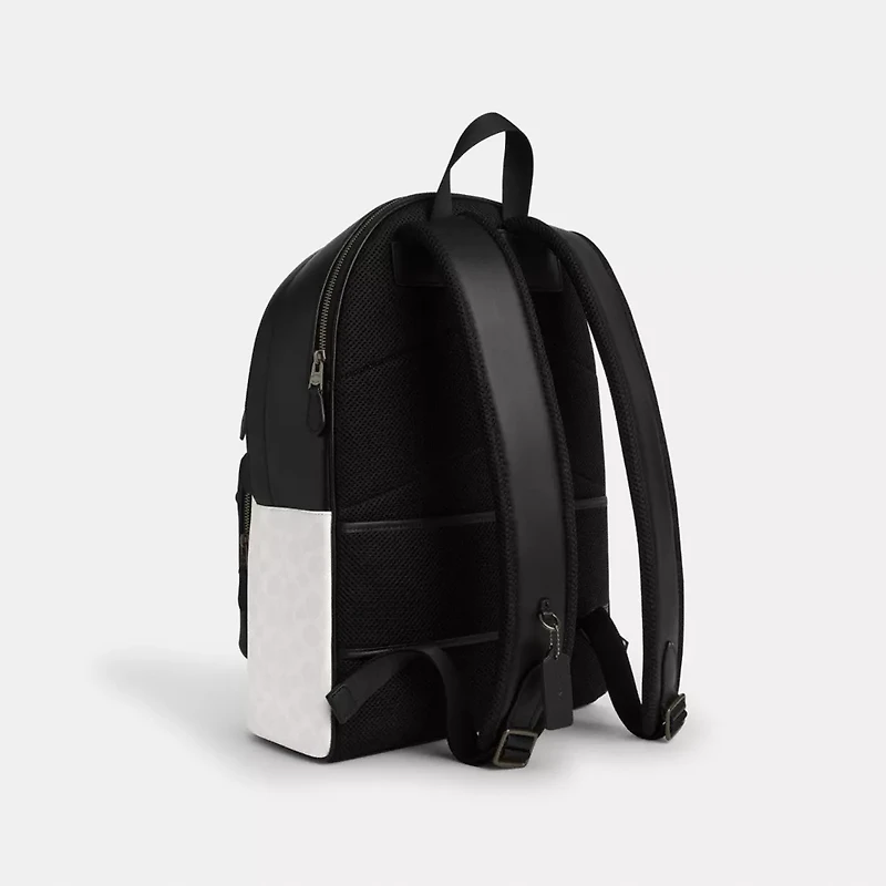 West Backpack In Signature Canvas