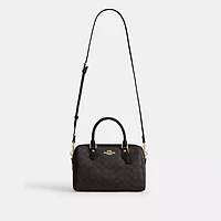 Rowan Satchel Bag Signature Canvas