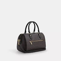 Rowan Satchel Bag Signature Canvas