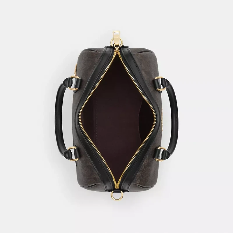 Rowan Satchel Bag Signature Canvas