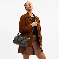 Rowan Satchel Bag Signature Canvas