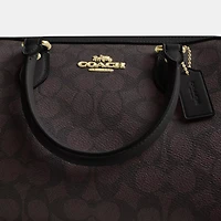 Rowan Satchel Bag Signature Canvas