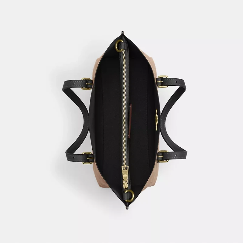 Mollie Tote Bag 25 Signature Canvas