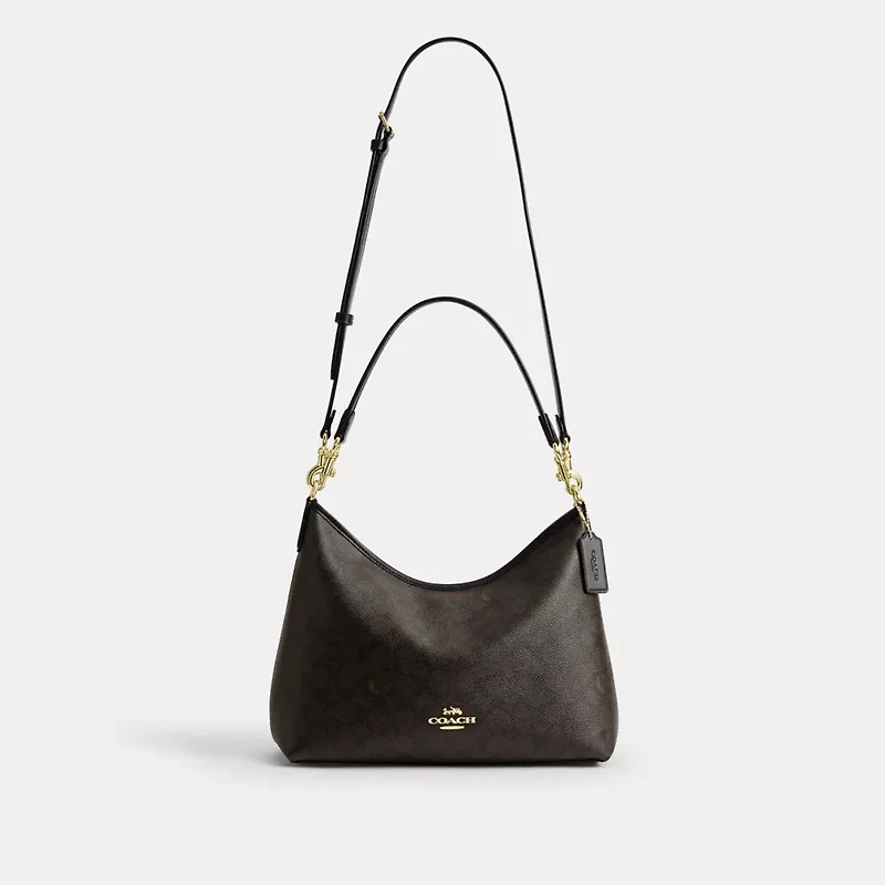 Laurel Shoulder Bag In Signature Canvas