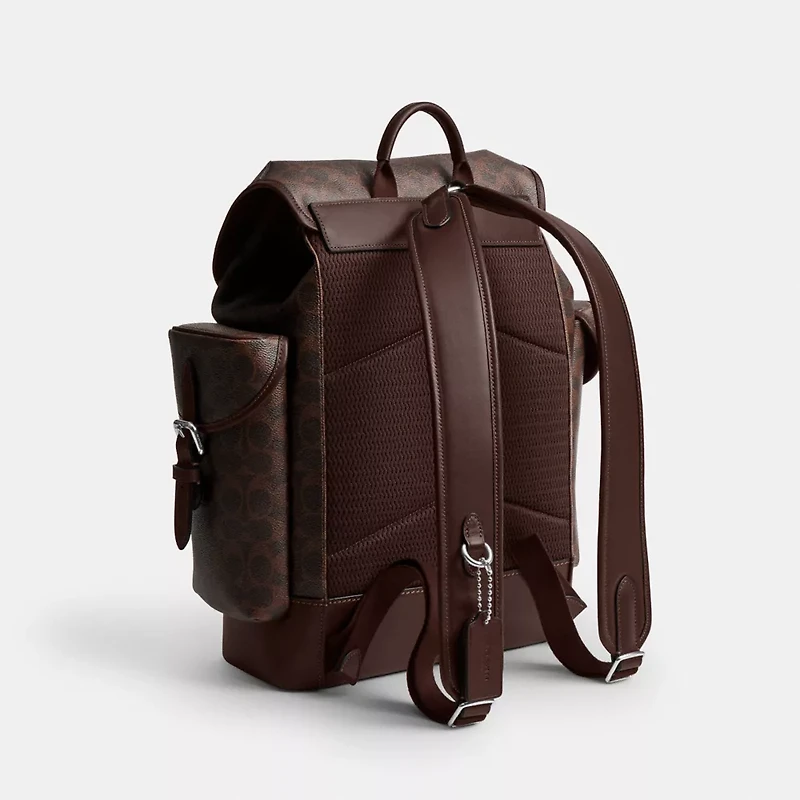 Hitch Backpack Signature Canvas