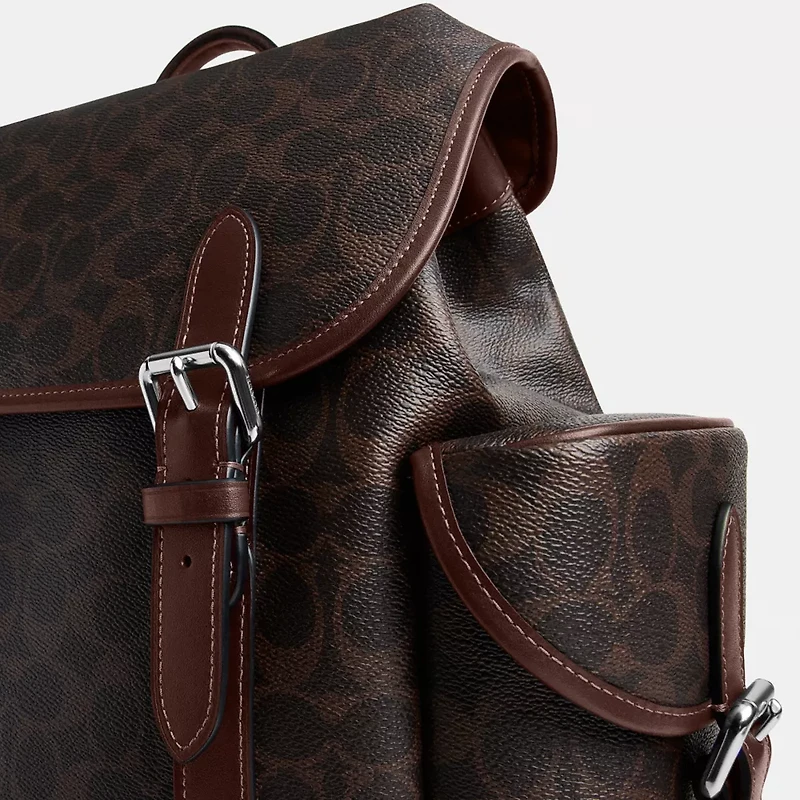 Hitch Backpack Signature Canvas