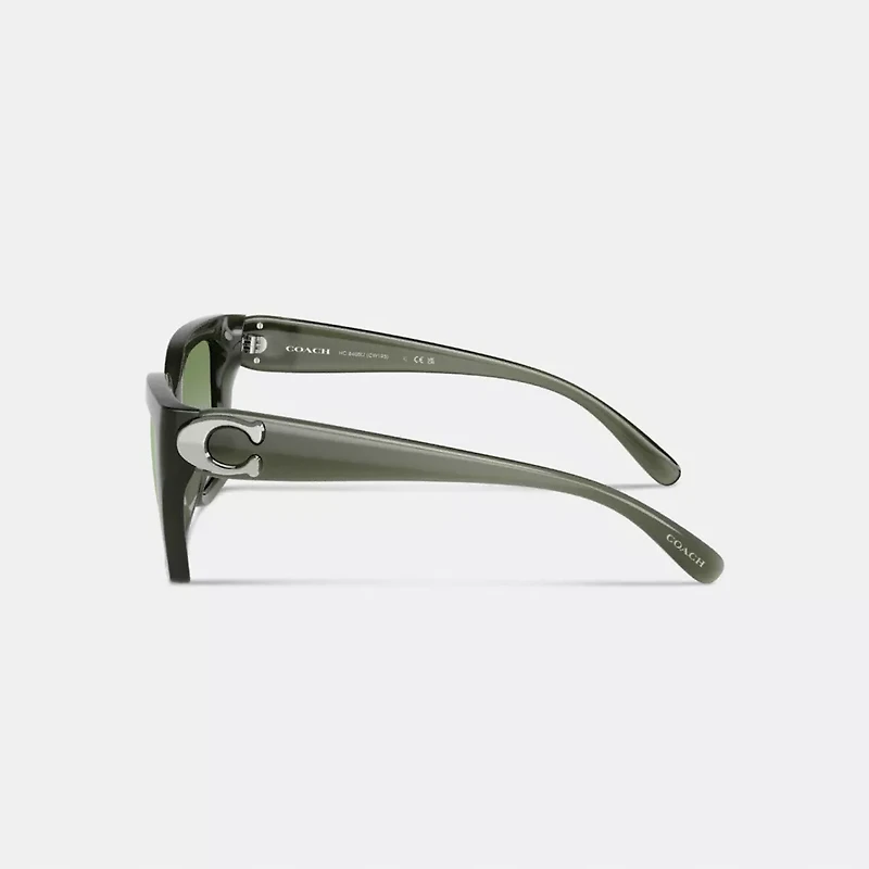 Maxi Sculpted C Square Cat Eye Sunglasses