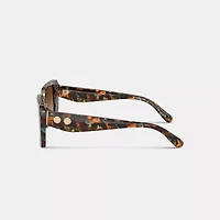 Rivet Oversized Square Sunglasses