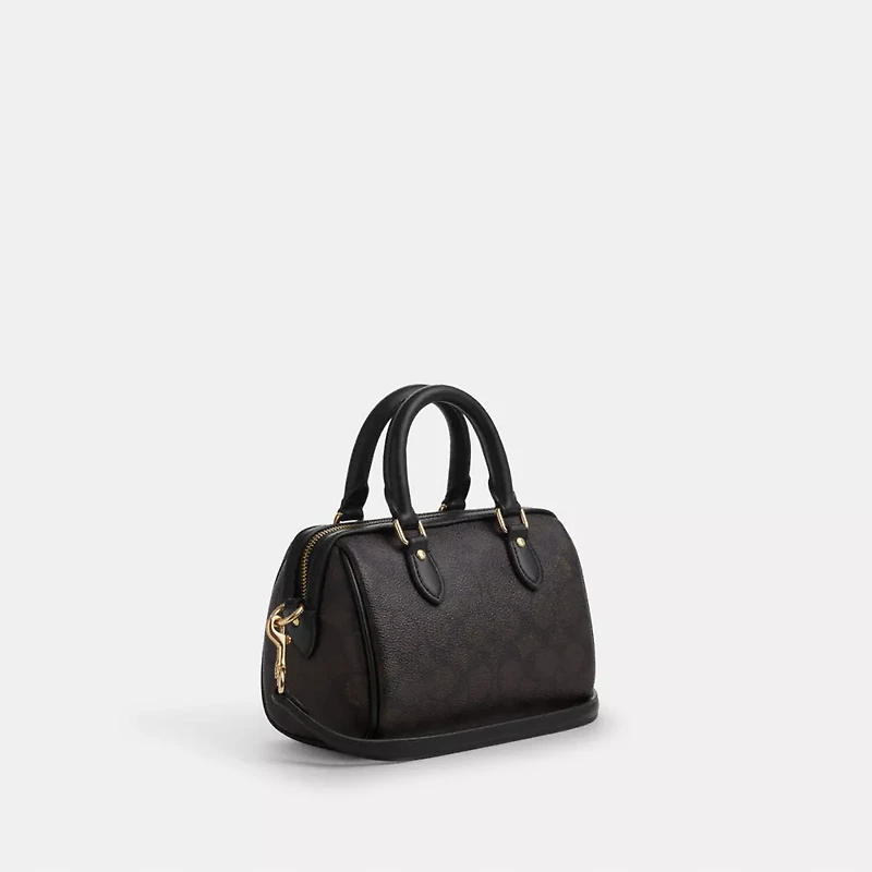 Mini Rowan Crossbody Bag Signature Canvas