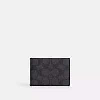 Compact Billfold Wallet Signature Canvas