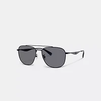 C Hardware Metal Pilot Sunglasses