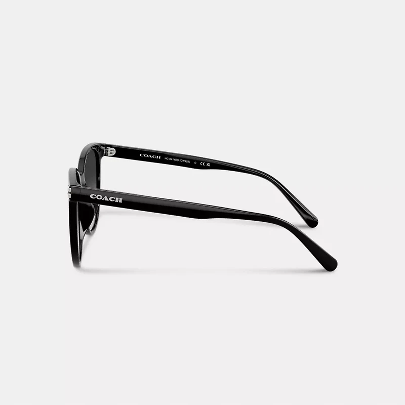 Embedded C Rounded Square Sunglasses