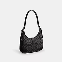Hamptons Hobo Bag In Crystal Signature Jacquard