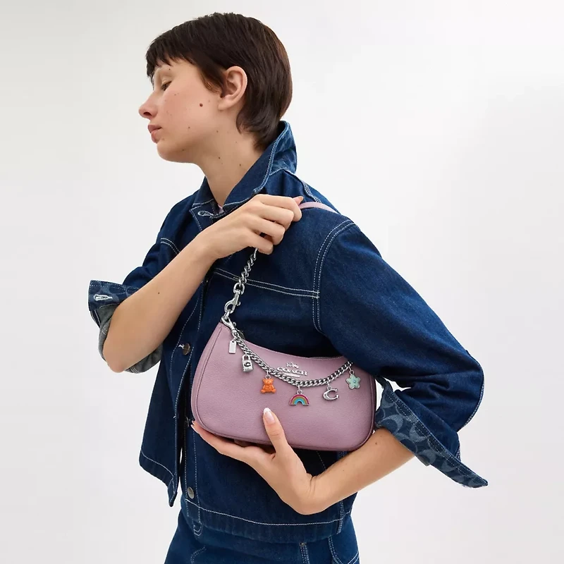 Silver Swagger Chain With Charms