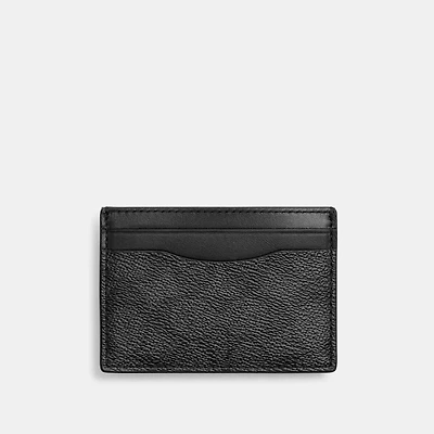 Money Clip Card Case In Signature Canvas