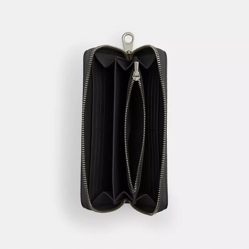 Long Zip Around Wallet Signature Canvas