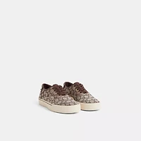 Restored Skate Lace Up Sneaker Signature Jacquard