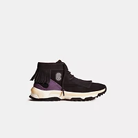 Restored C243 Moccasin Sneaker With Coach Patch
