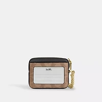 Zip Card Case Signature Canvas