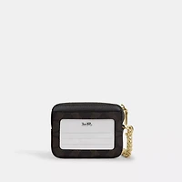 Zip Card Case Signature Canvas