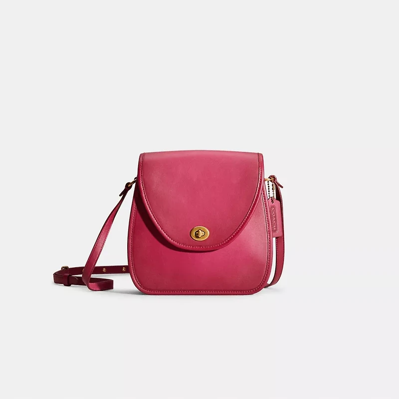 Restored Turnlock Flap Square Pouch