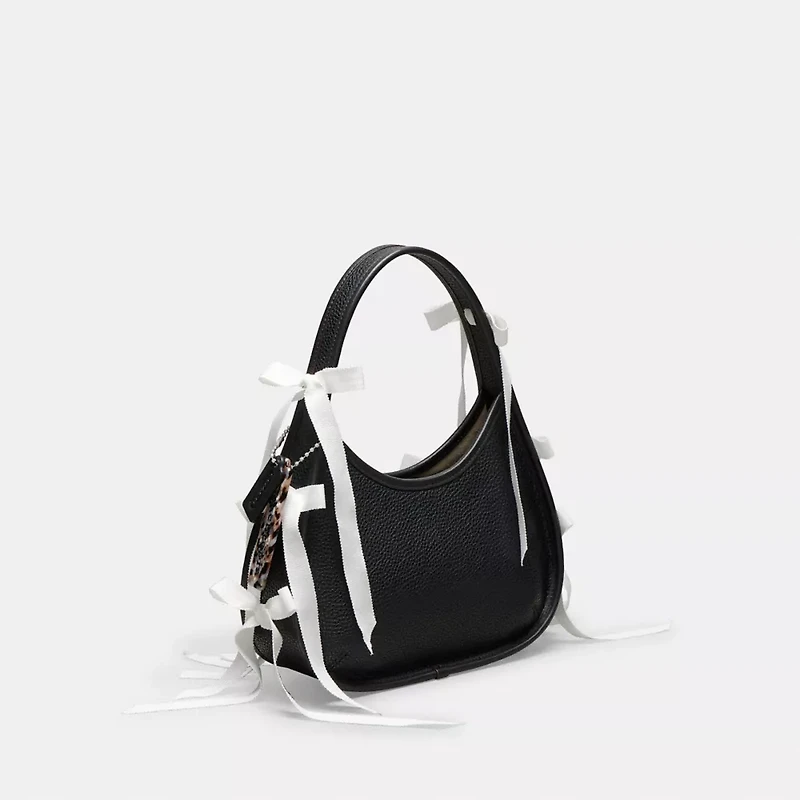 Ergo Bag In Coachtopia Leather With Allover Bows