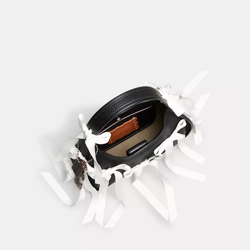 Ergo Bag In Coachtopia Leather With Allover Bows