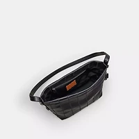Alter/Ego Hobo Bag In Checkerboard Upcrafted Leather