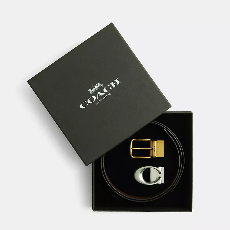 Restored Signature And Harness Buckle Cut-To-Size Belt, 32 Mm